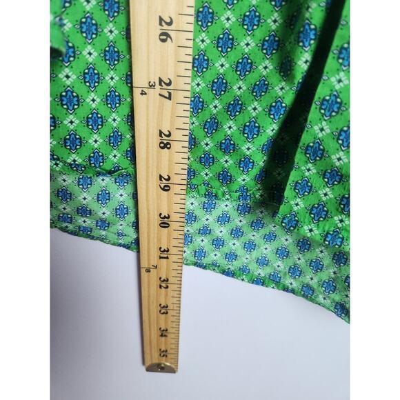 Cinch Mens Button Down Sz M Geometric Design Cotton Cowboy Western Ranch Rodeo - Picture 9 of 9